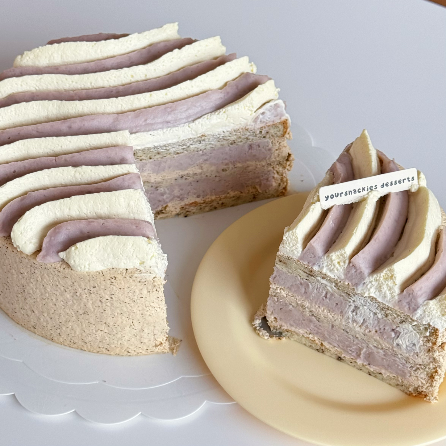 Earl Grey Tea Double Yam Cake